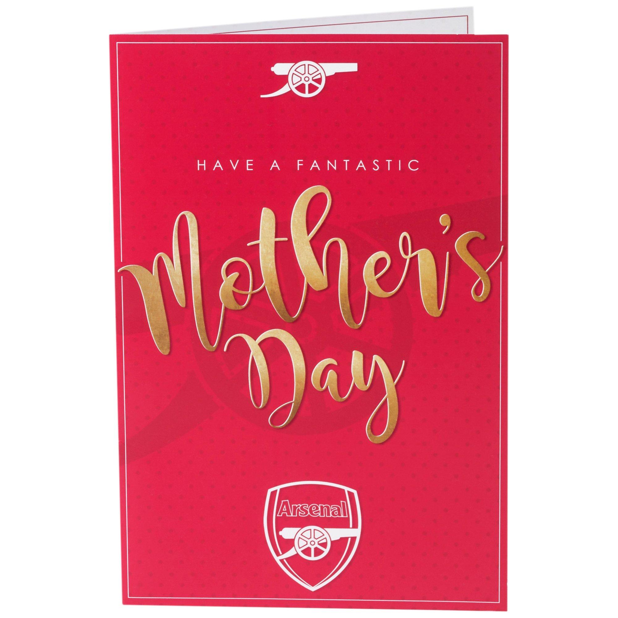 Arsenal Mothers Day Card