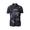 BLACK | Men's Button Up Technical Jersey Short Sleeve Polo